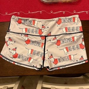 Wags and Weights holiday shorts